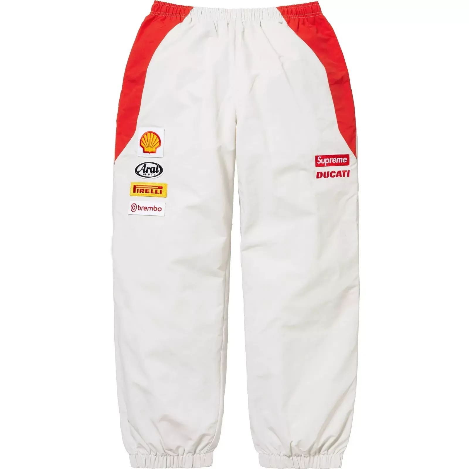 Купити білі штани Supreme Ducati