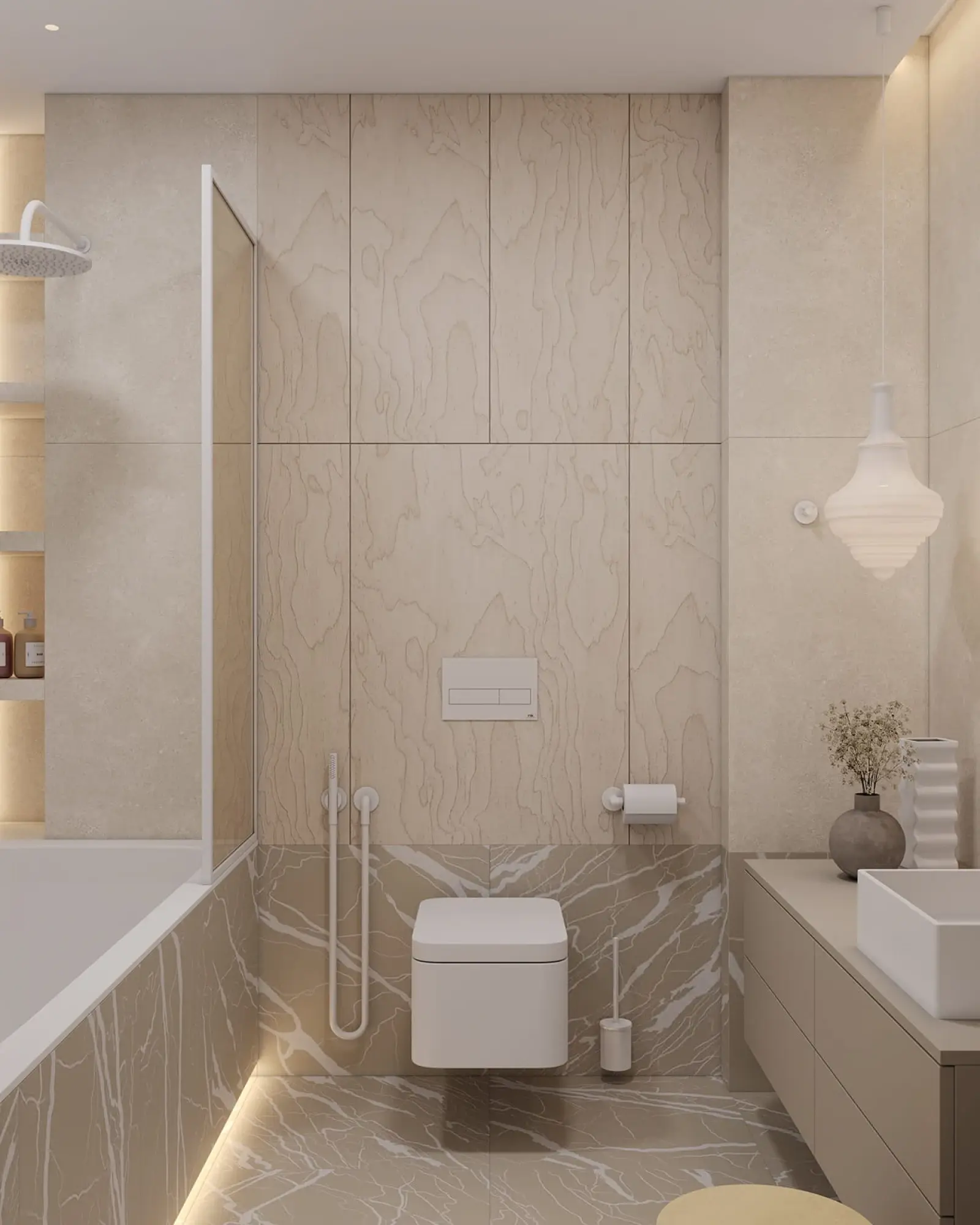 Made-to-measure fitted bathroom furniture Peterborough