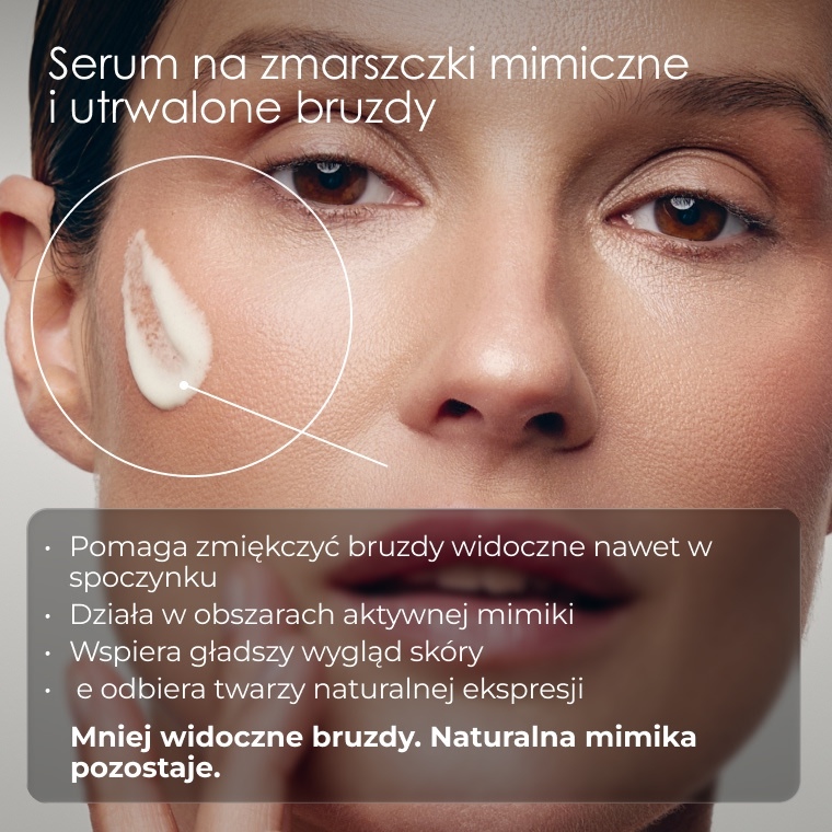Serum ARGIRELINE® — aplikacja na skórę twarzy