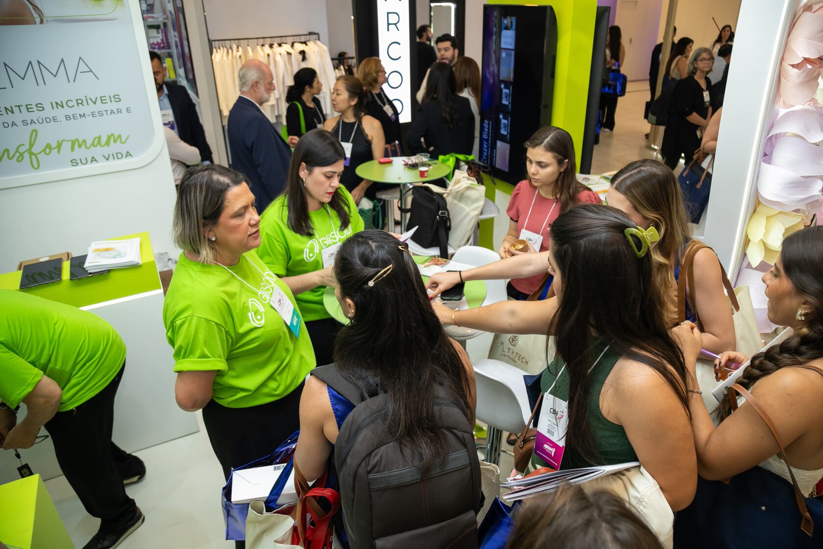 Imagem da LEMMA no evento do Congresso Brasileiro de Nutrologia junto com a Associação Brasileira de Nutrologia 