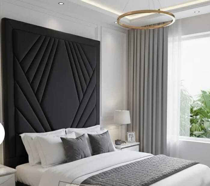 Bespoke upholstered bed with storage in Peterborough