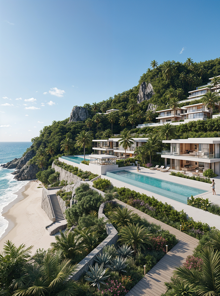 Cliff Residence clifftop villas