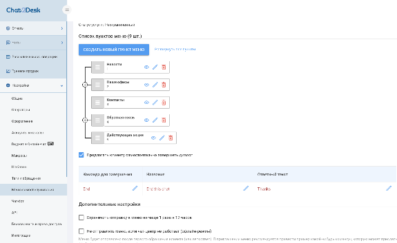 Chat2Desk Whatsapp dialog