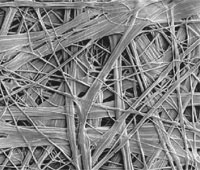 Структура матеріалу Tyvek