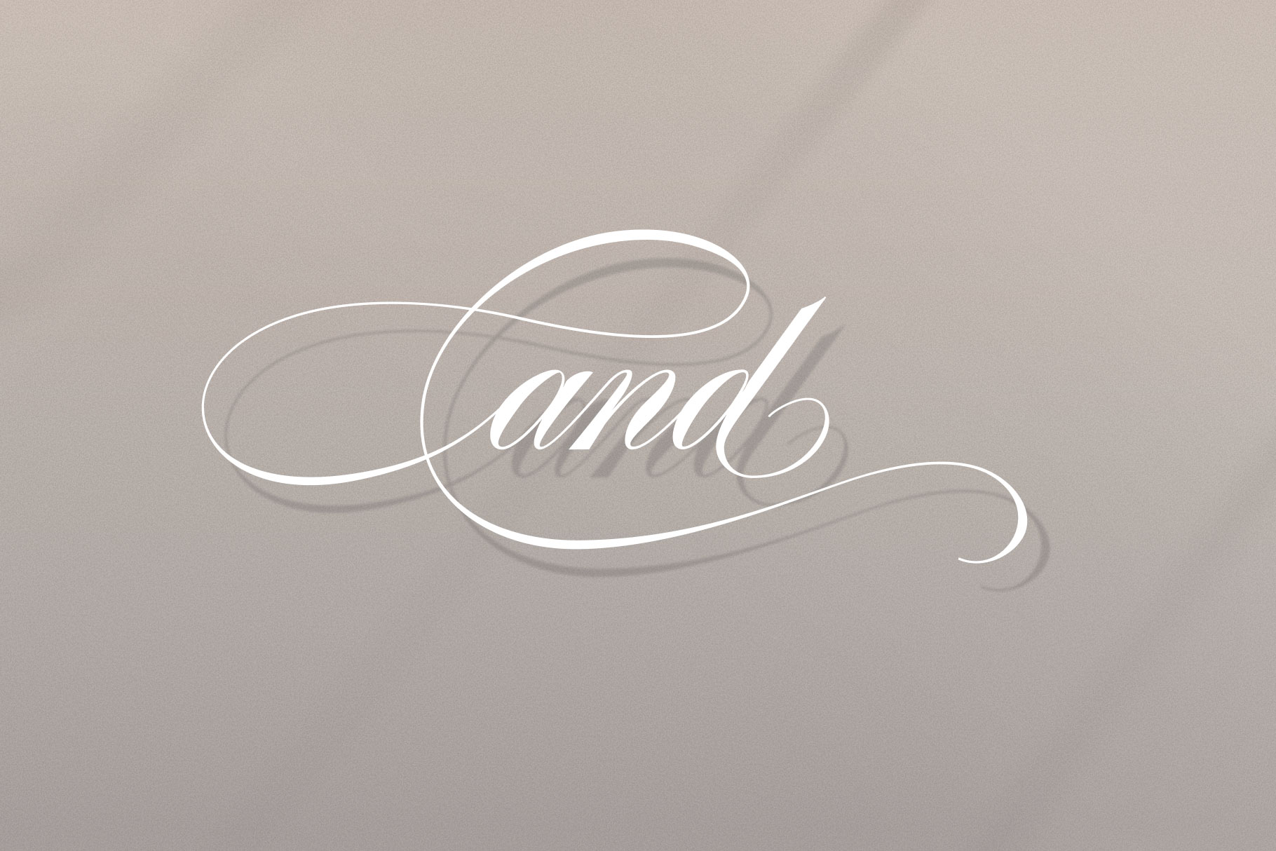 Ecatherina font spencerian scripts blessed print