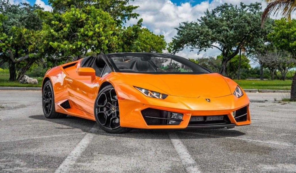 Lamborghini Huracan LP610 Spyder Orange