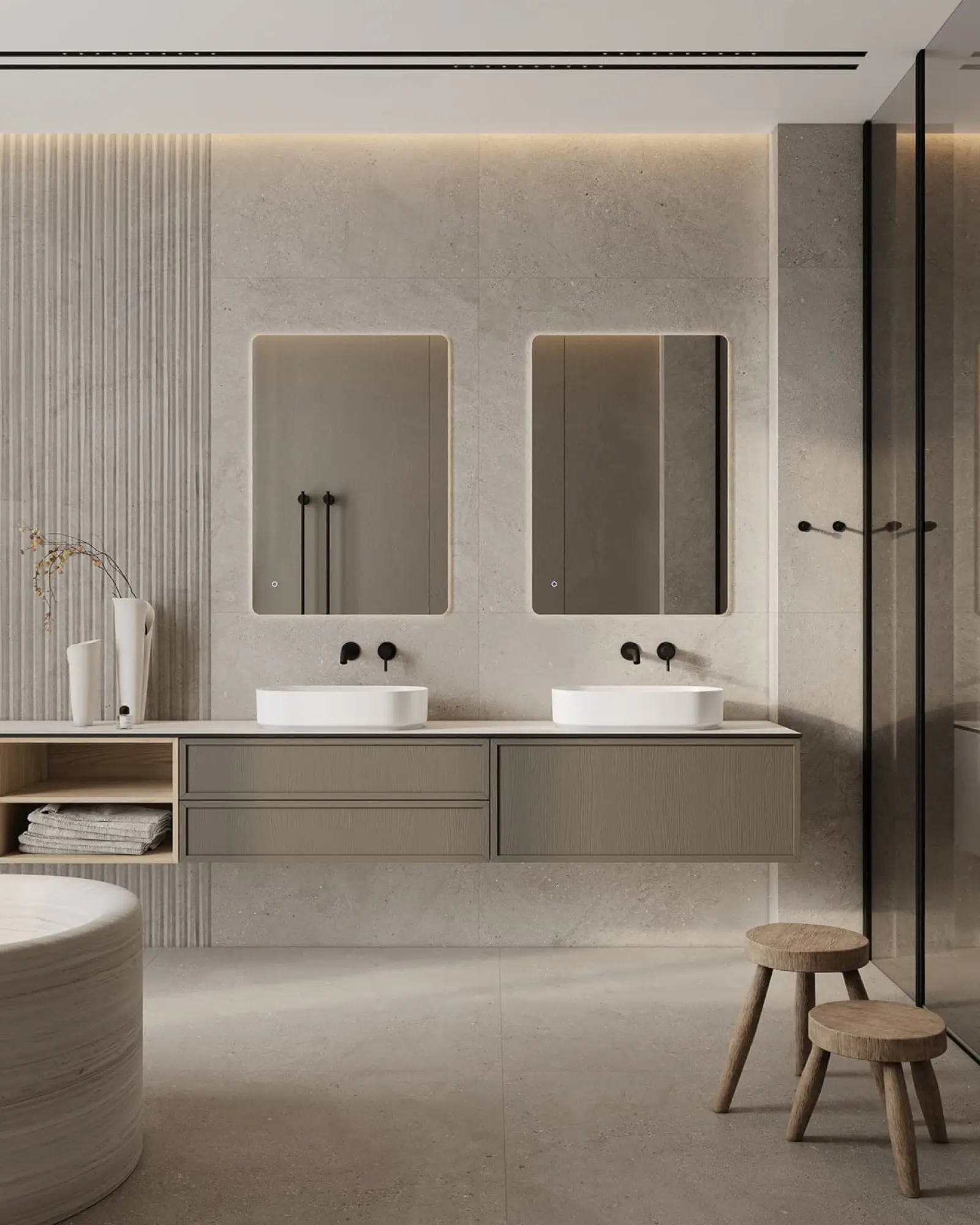 Bathroom vanity worktop and countertop fitted in Peterborough