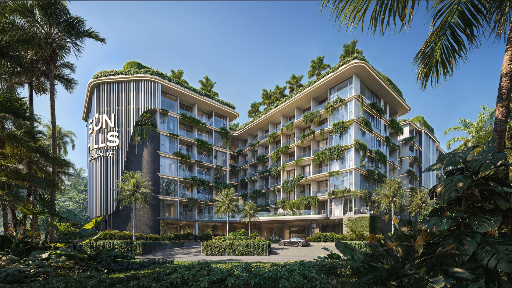 Sun Hills Lakeside Phuket — building facade