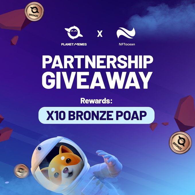 Planet Memes and NFTocean giveaway