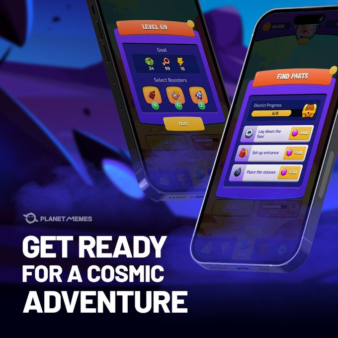 Planet Memes cosmic adventure