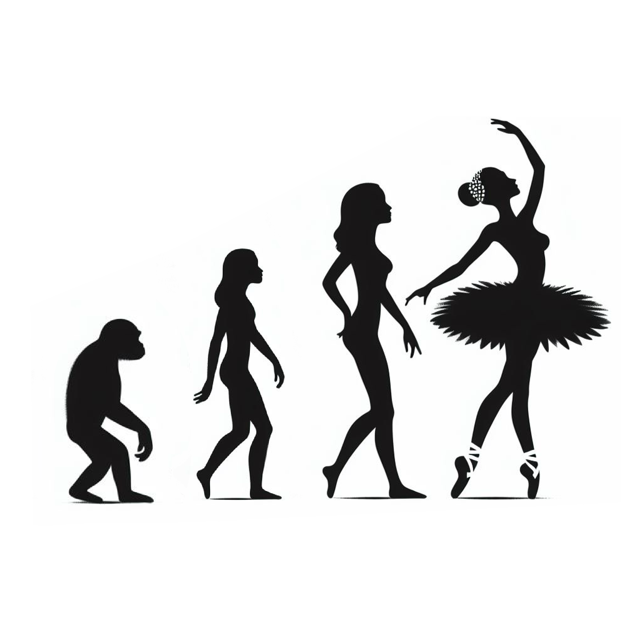 évolution de la ballerine