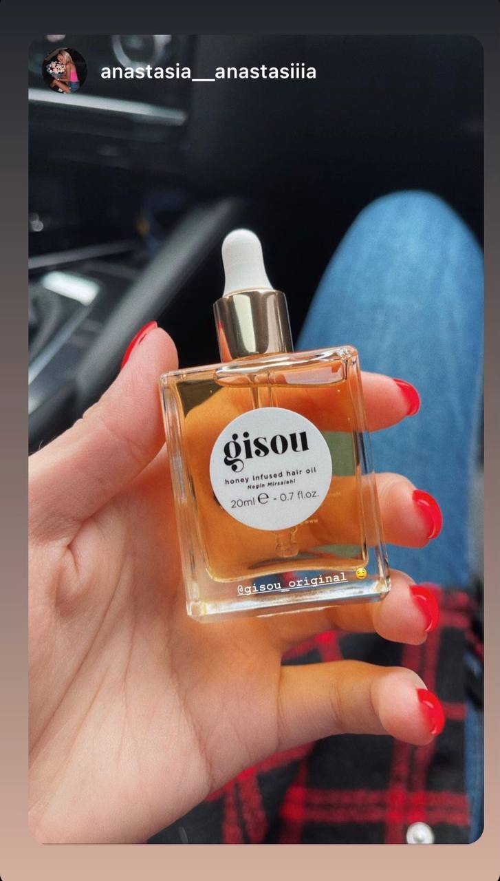 Масло Gisou Honey Infused Hair Oil 20ml