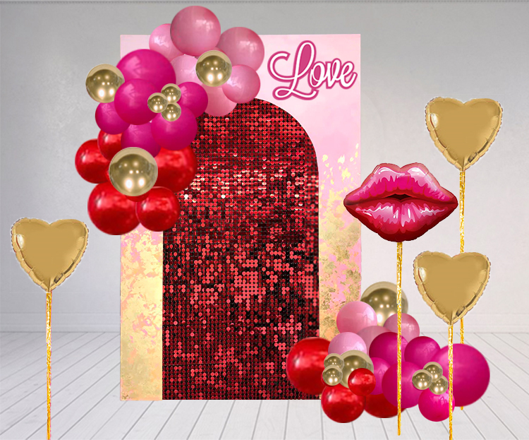 Фотозона Valentine's day