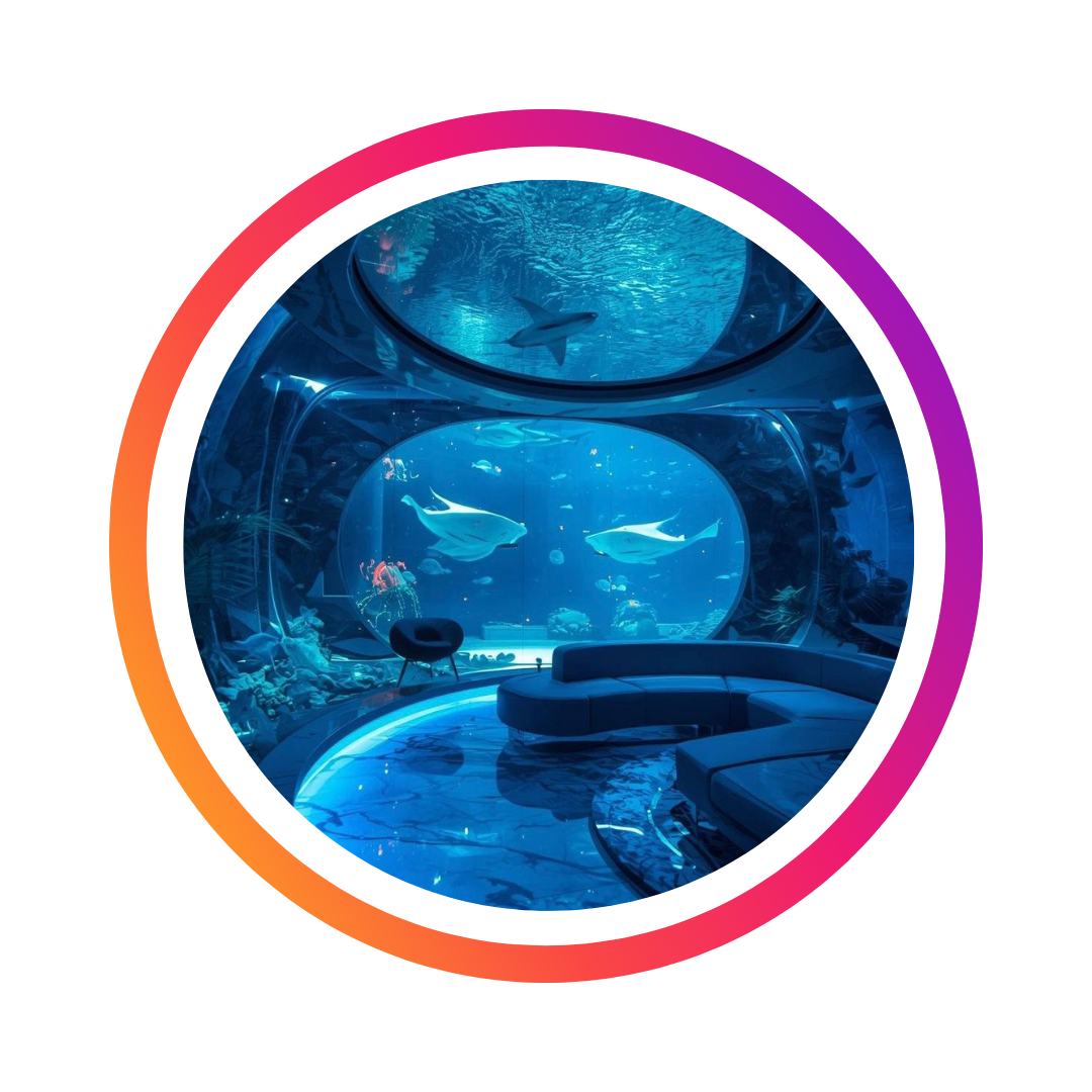 Логотип океанариума Aquaria на Пхукете