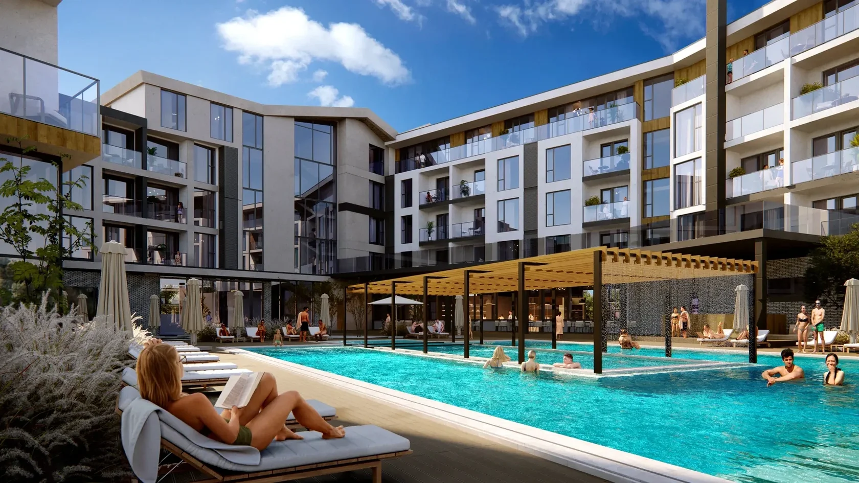 Apartel Kosyno — SPA-інфраструктура та зони відпочинку