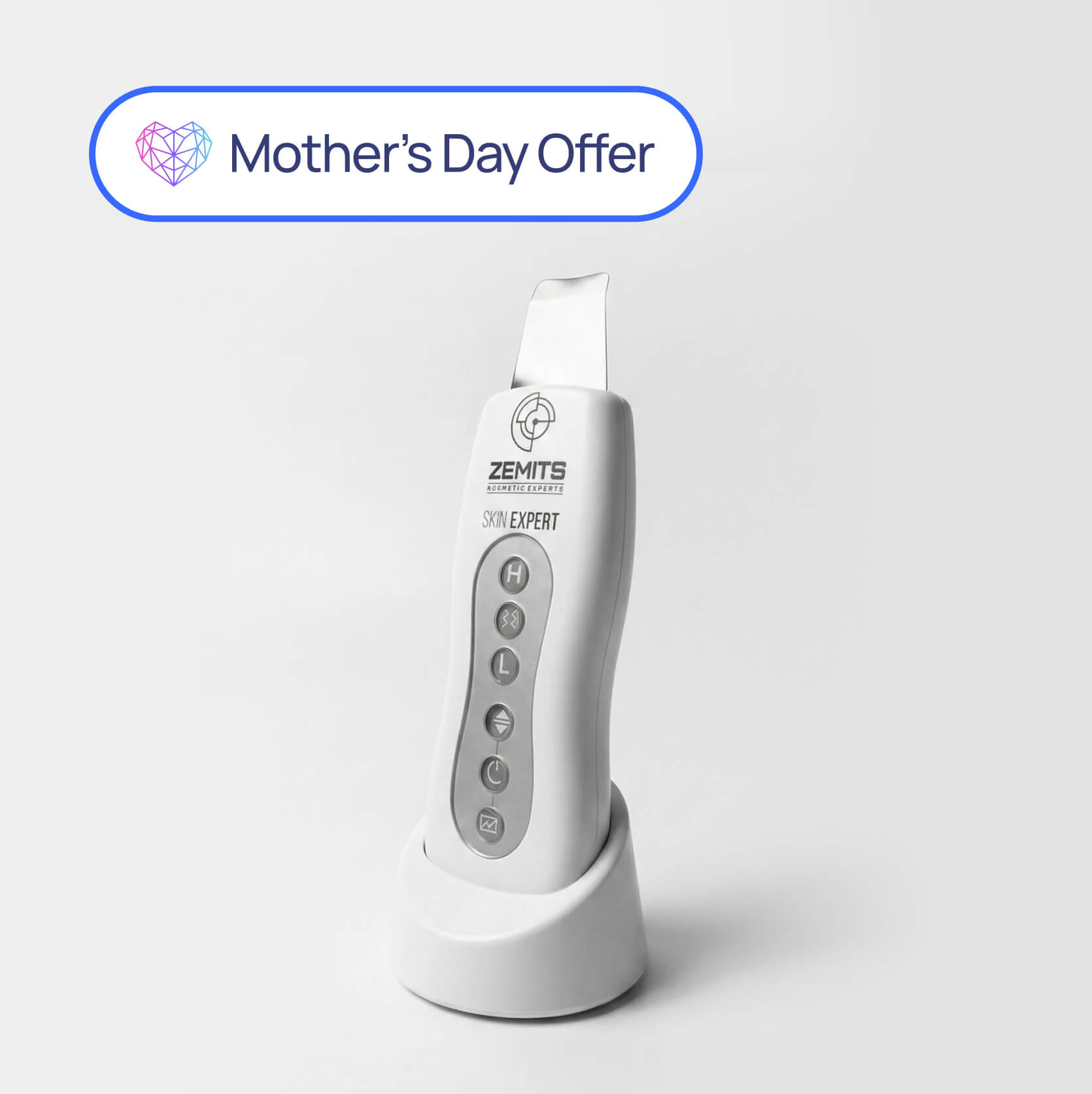 ZEMITS Skin Expert Ultrasound Skin Scrubber| Esthetic Spa