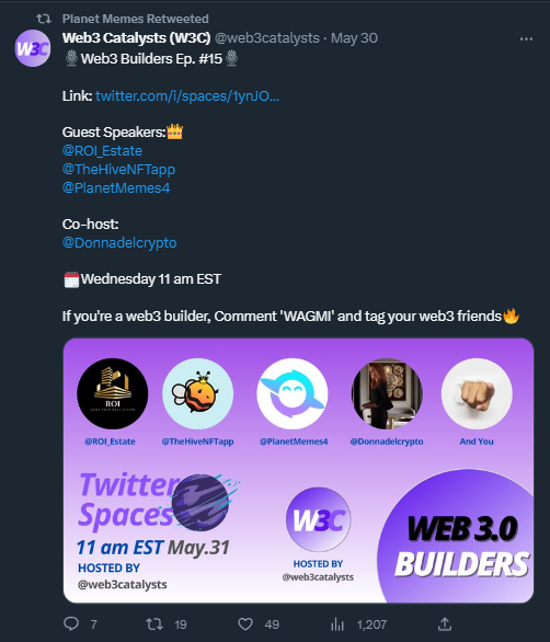 Web3 catalysts Ama session 