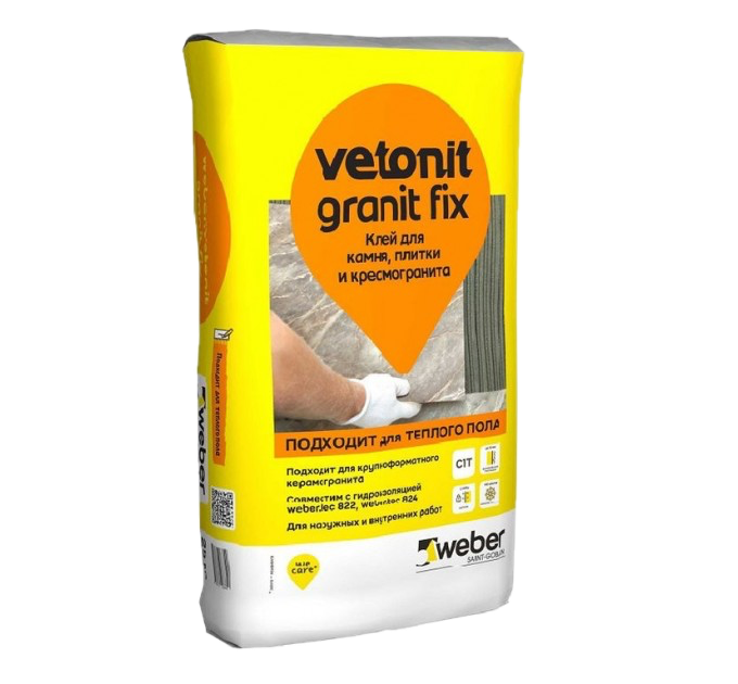 Vetonit Гранит Фикс S2 25 кг