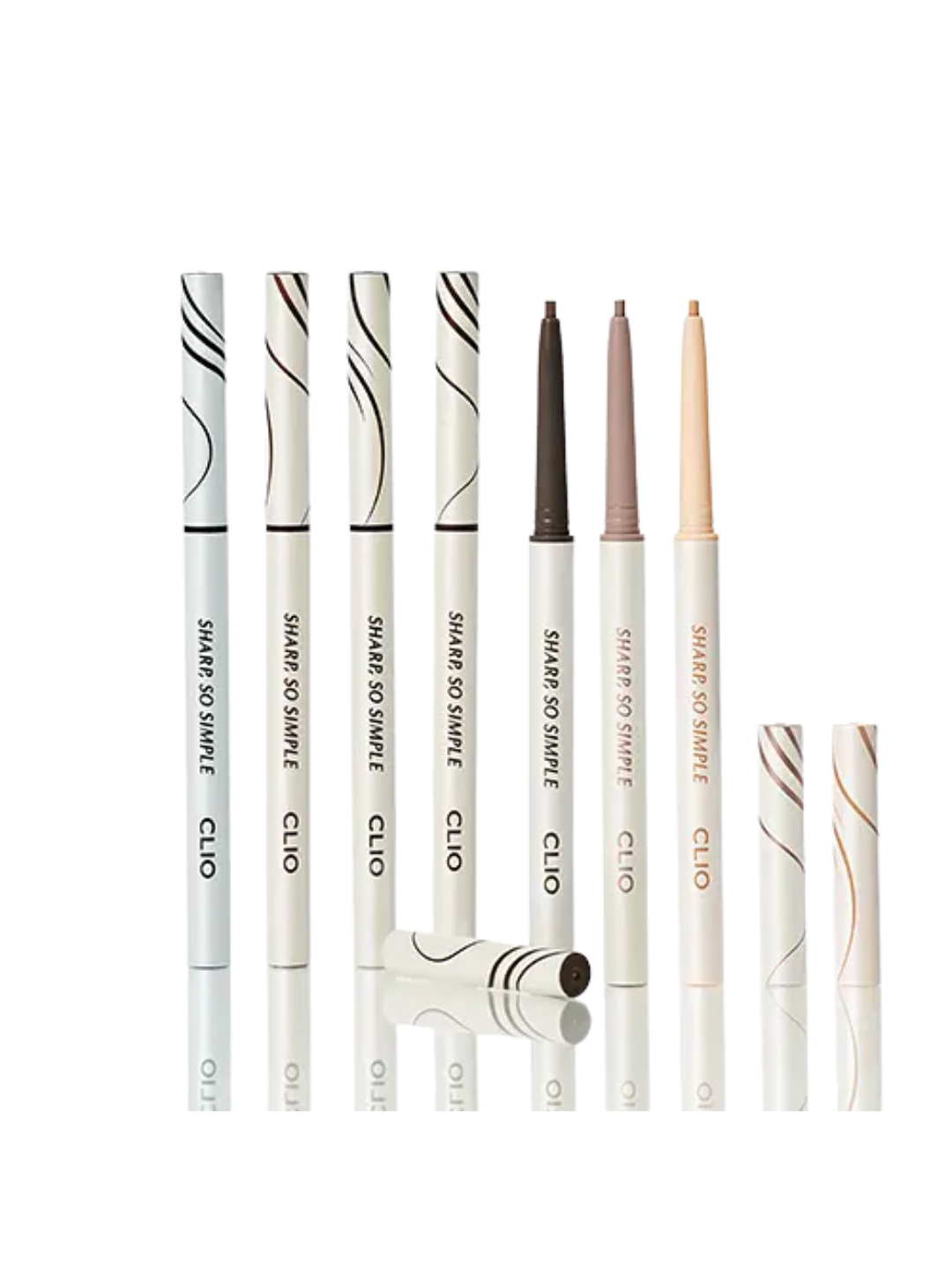Водостойкий карандаш для глаз Clio Sharp So Simple Waterproof Pencil Liner — №1 в Корее