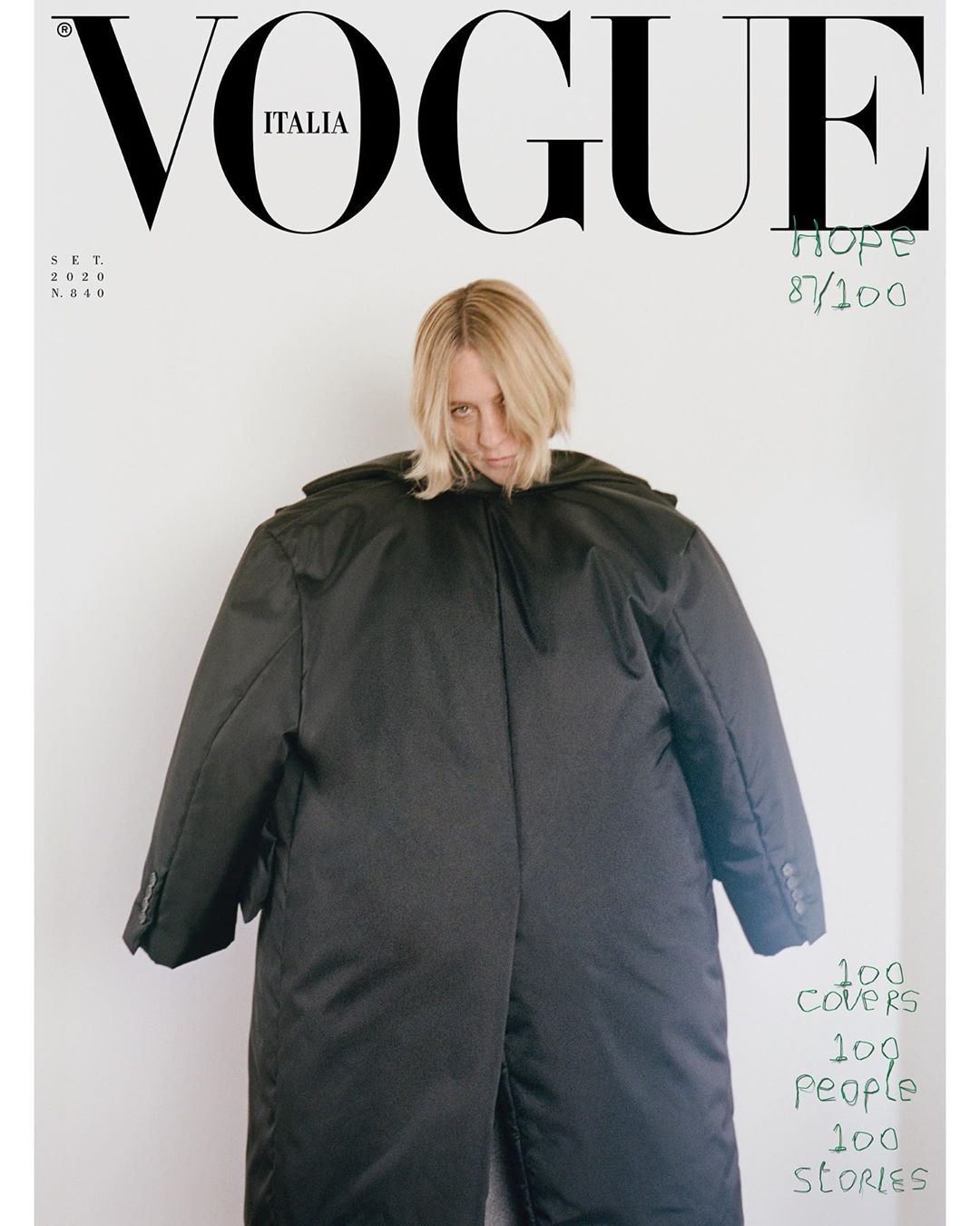Новий номер Vogue Italia вийшов зі 100 обкладинками