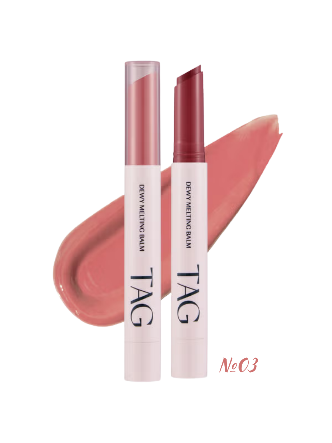 Тающий увлажняющий бальзам для губ TAG Dewy Melting Balm: эффект зеркального блеска и сочных губ — корейская косметика