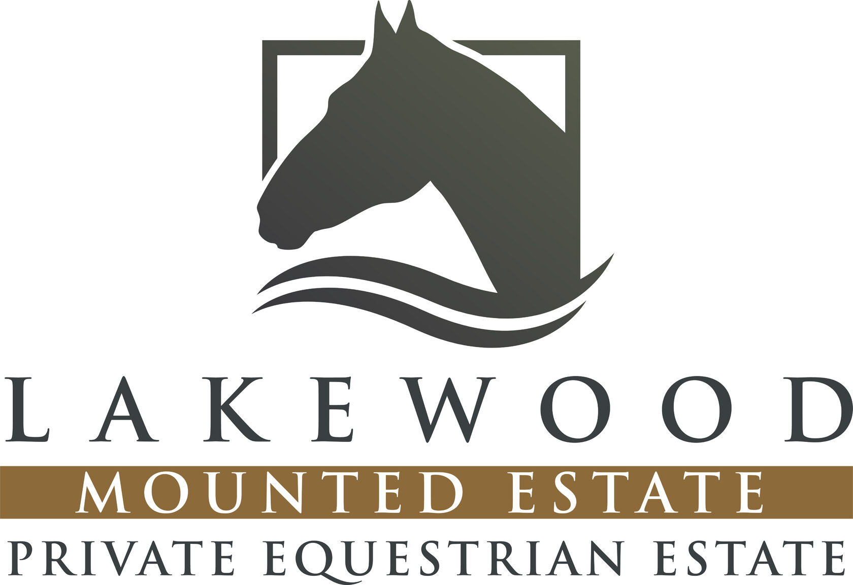 Lakewood Mounted Estate private equestrian estate logo.