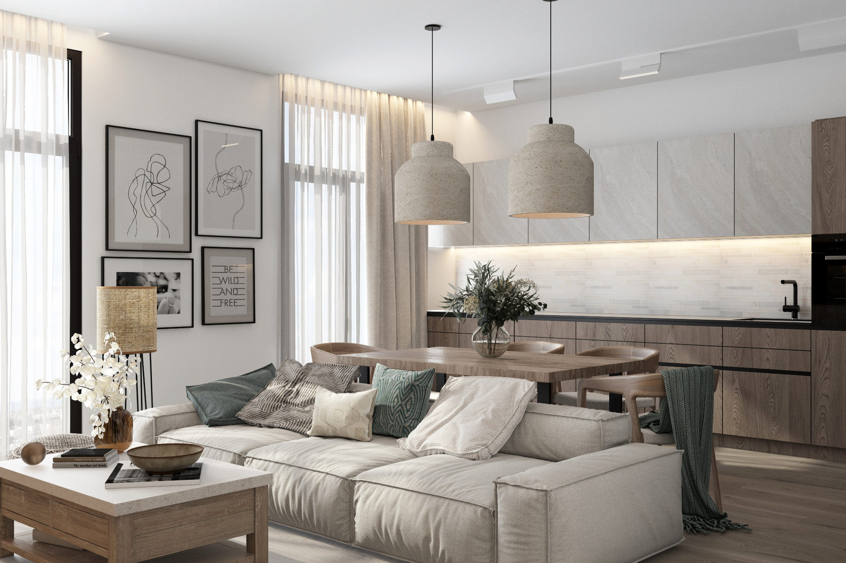 Дизайн интерьера гостиной