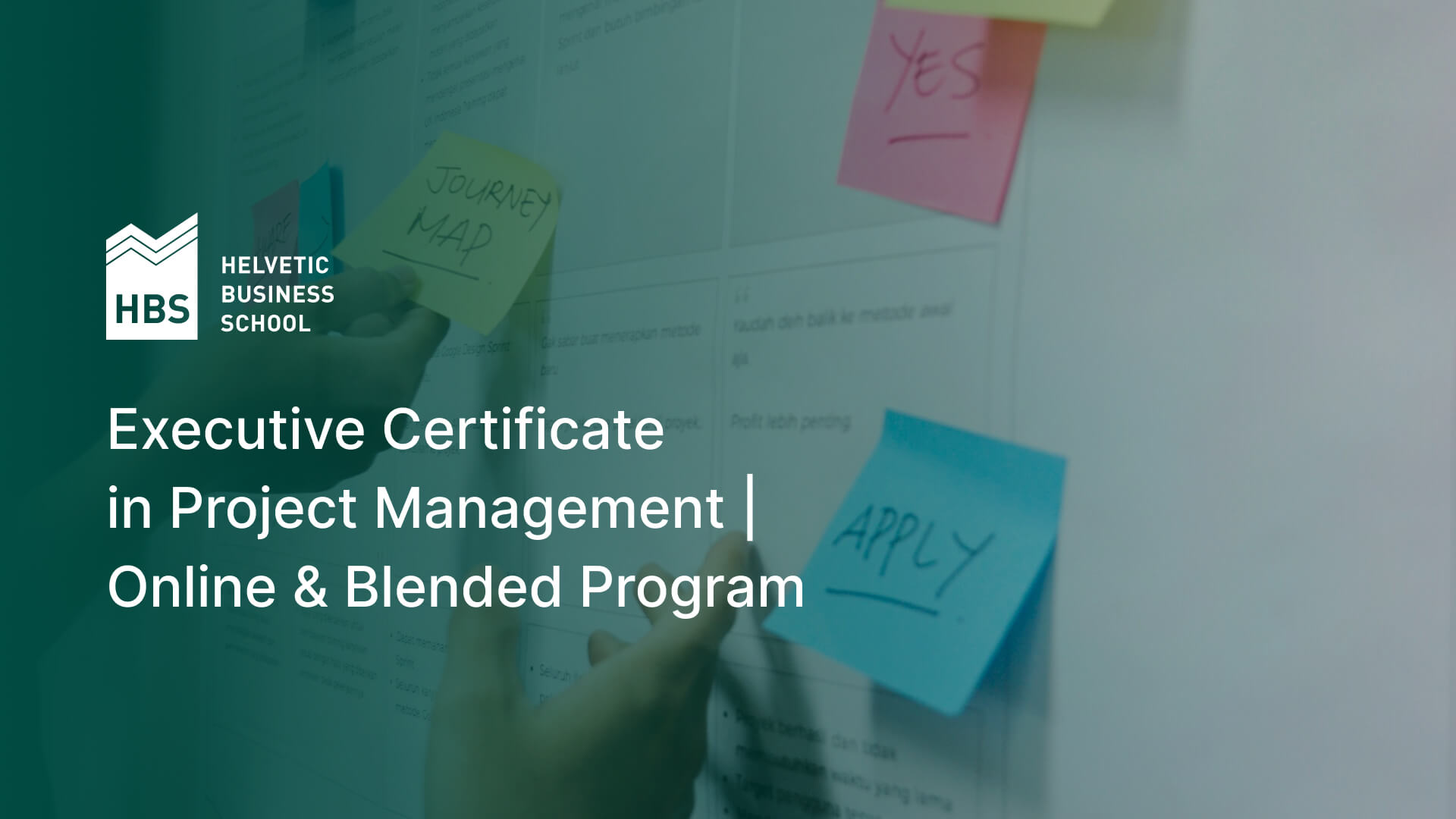Executive Certificate in Project Management | Online & Blended Program