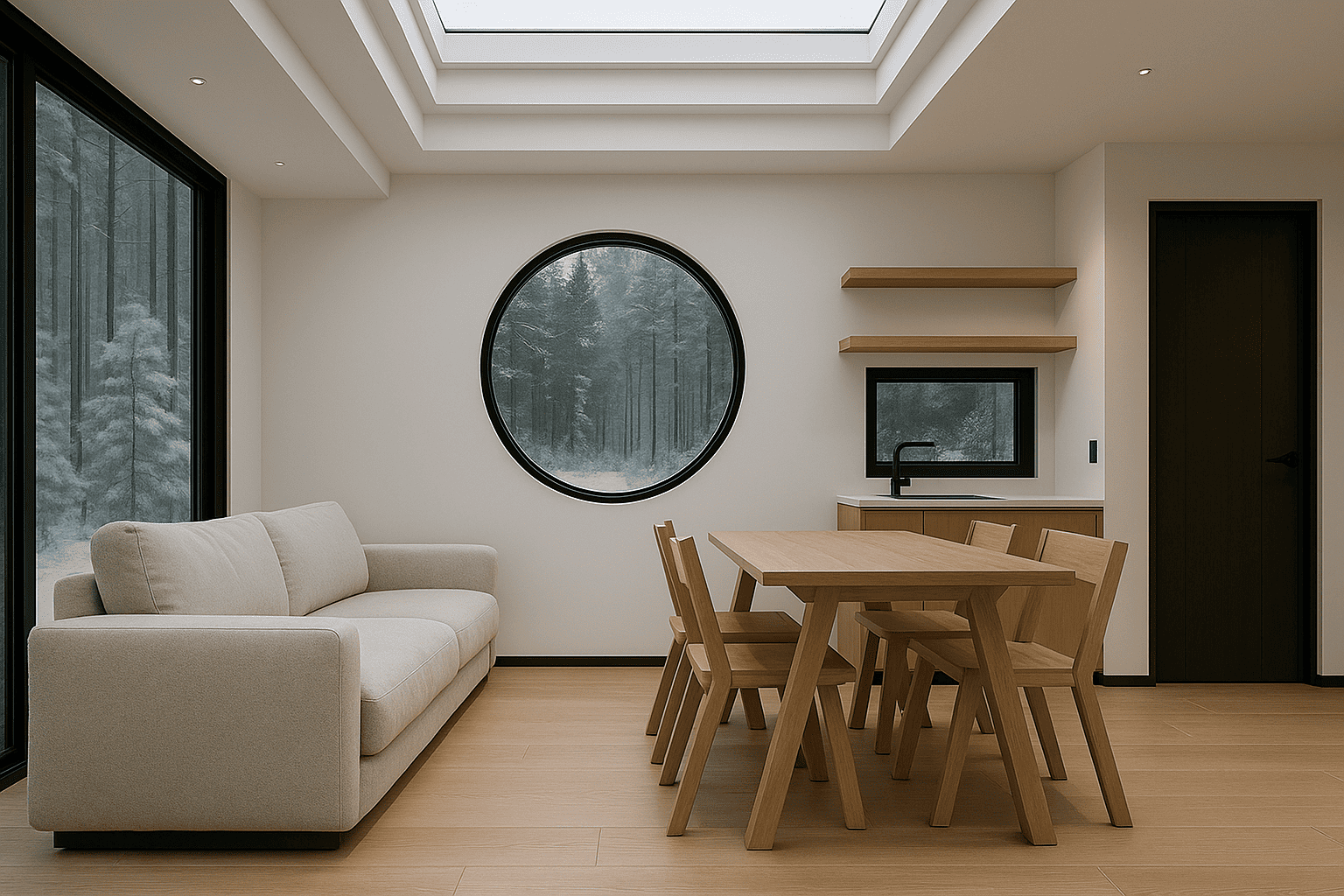 Spacehouses living room