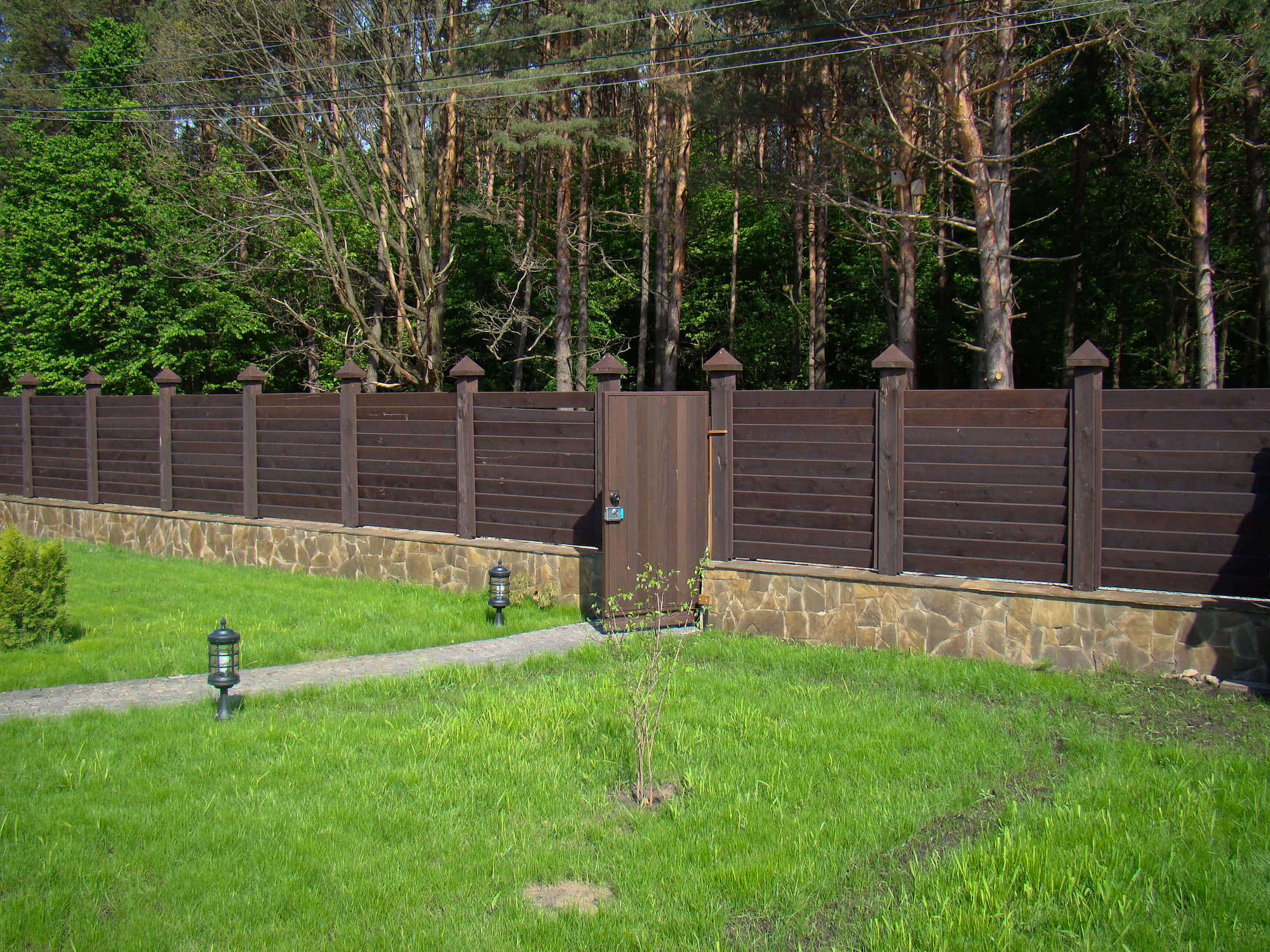 Пергола з модрини