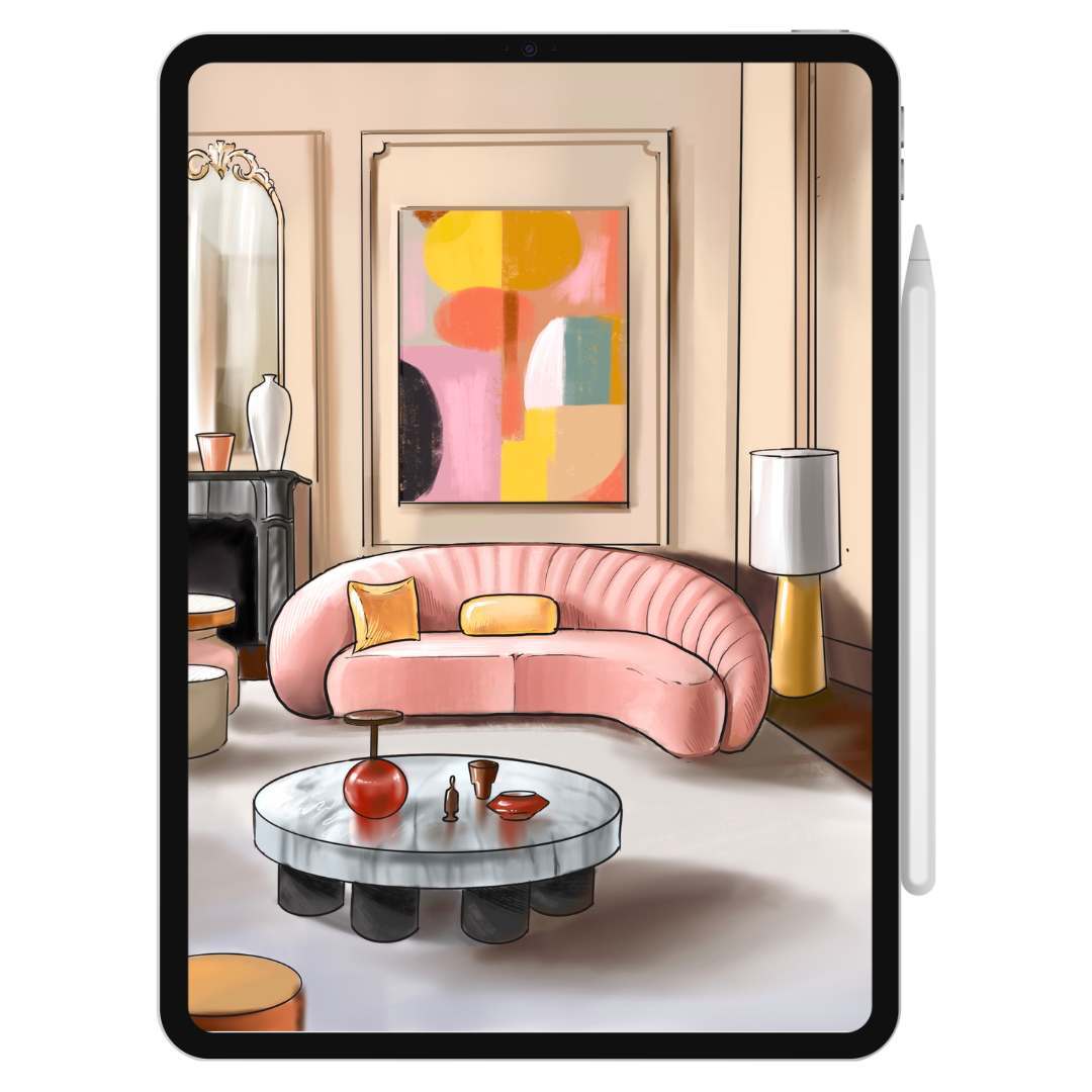 List of online interior design sketching online courses - FantasyRoom ...