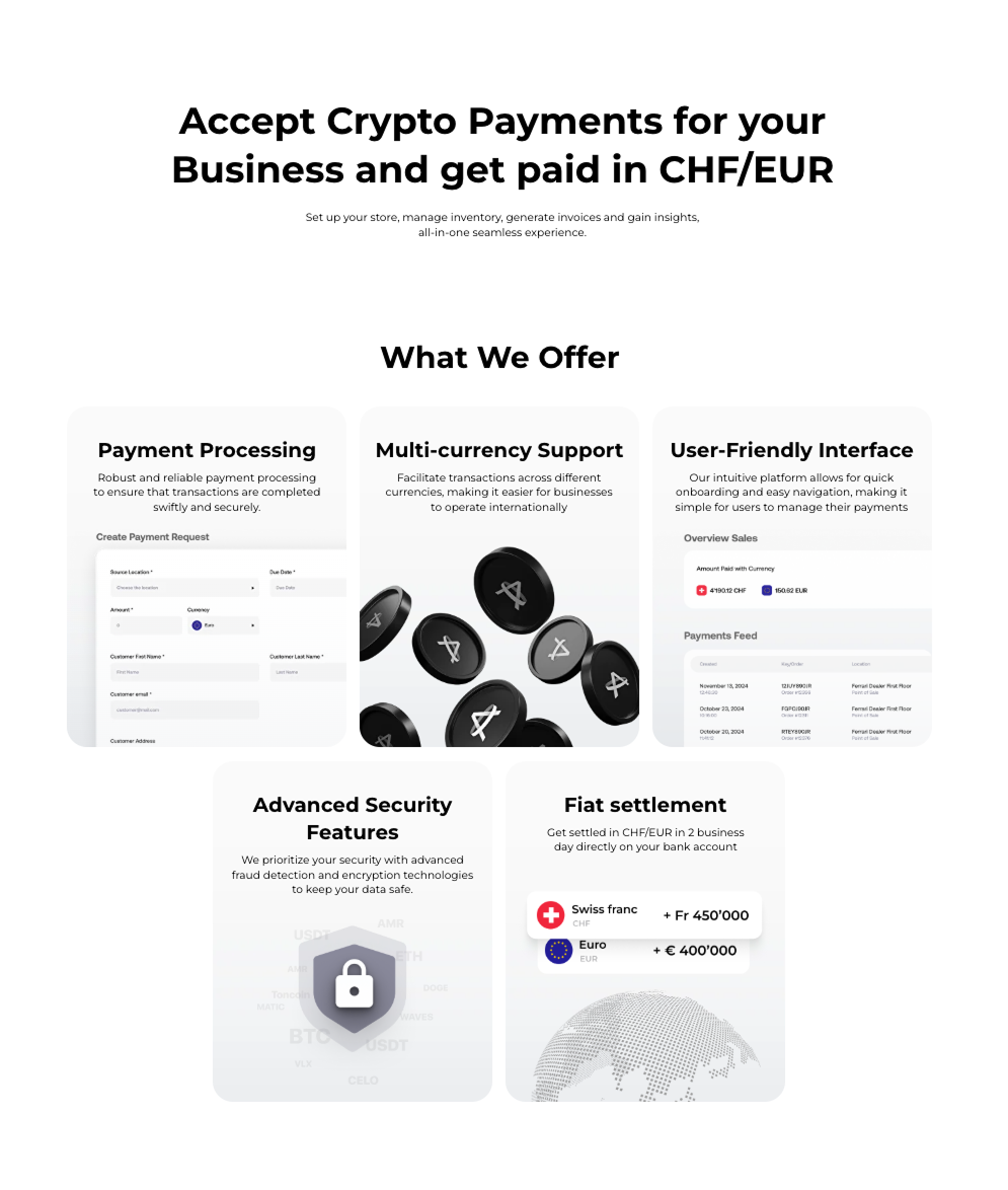 Accept Crypto in Switzerland: Easy Payments for Merchants