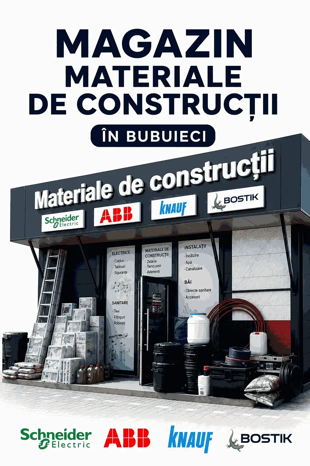 Materiale de construcții – furnizare Chișinău și Moldova