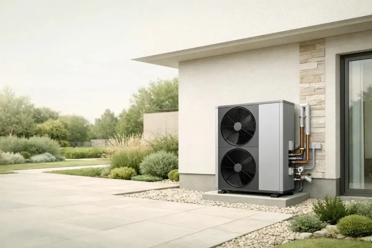 Установка теплового насоса под ключ