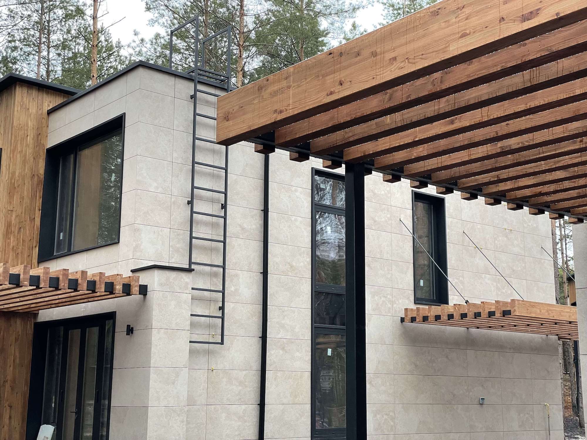 Перголи з дерева