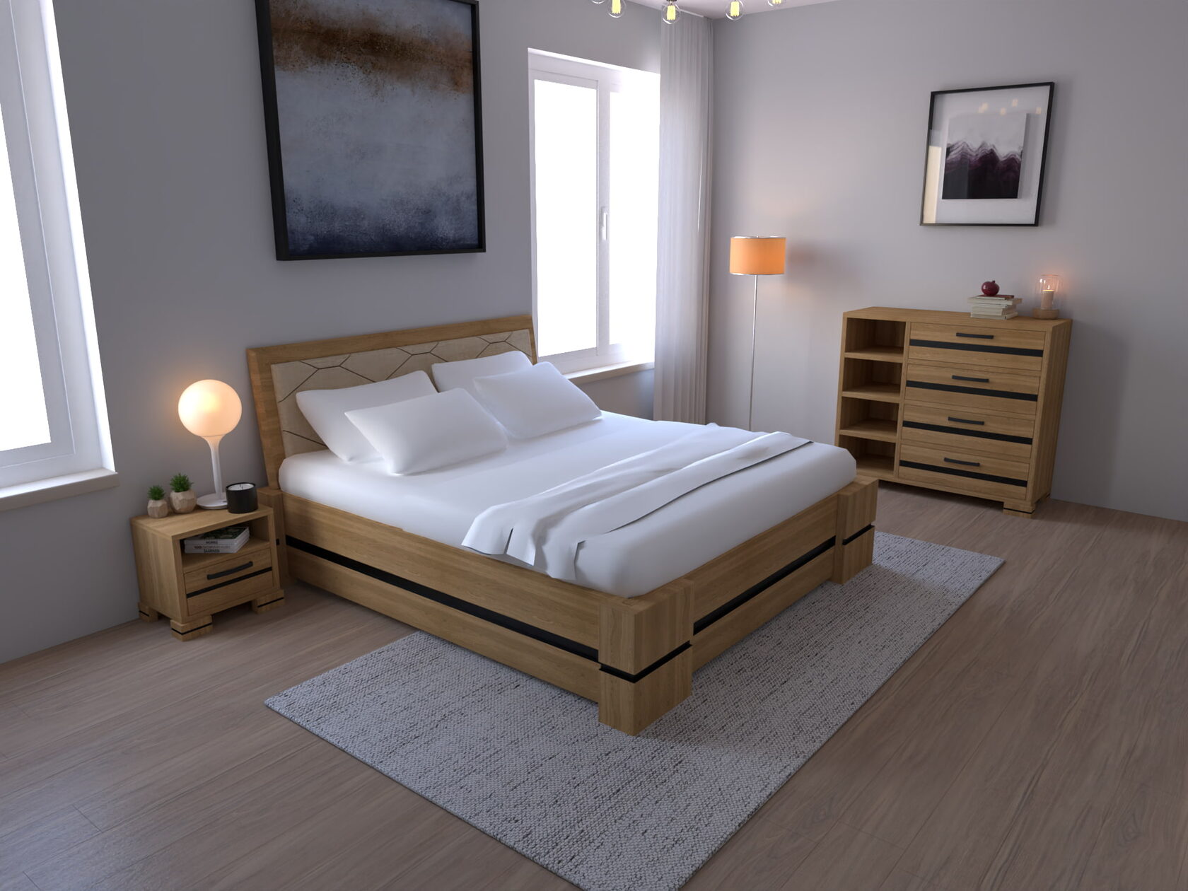 Massivholz Tischplatte - Natürliche Holzoberfläche