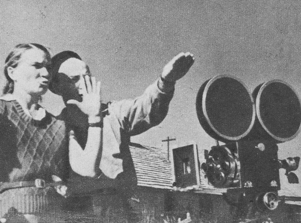 Ванда Якубовска и Борис Монастырский. Аушвиц. 1947