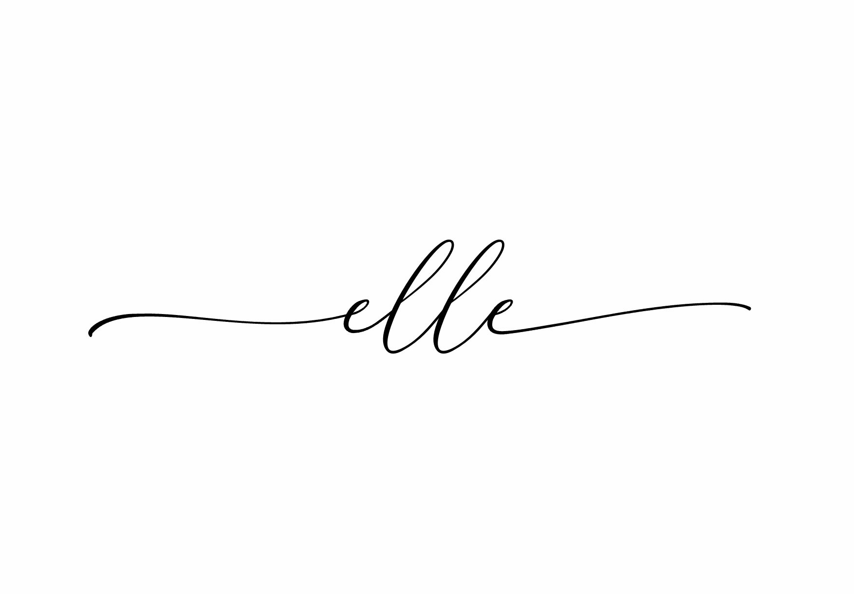 Little Love, font, How to add swashes
