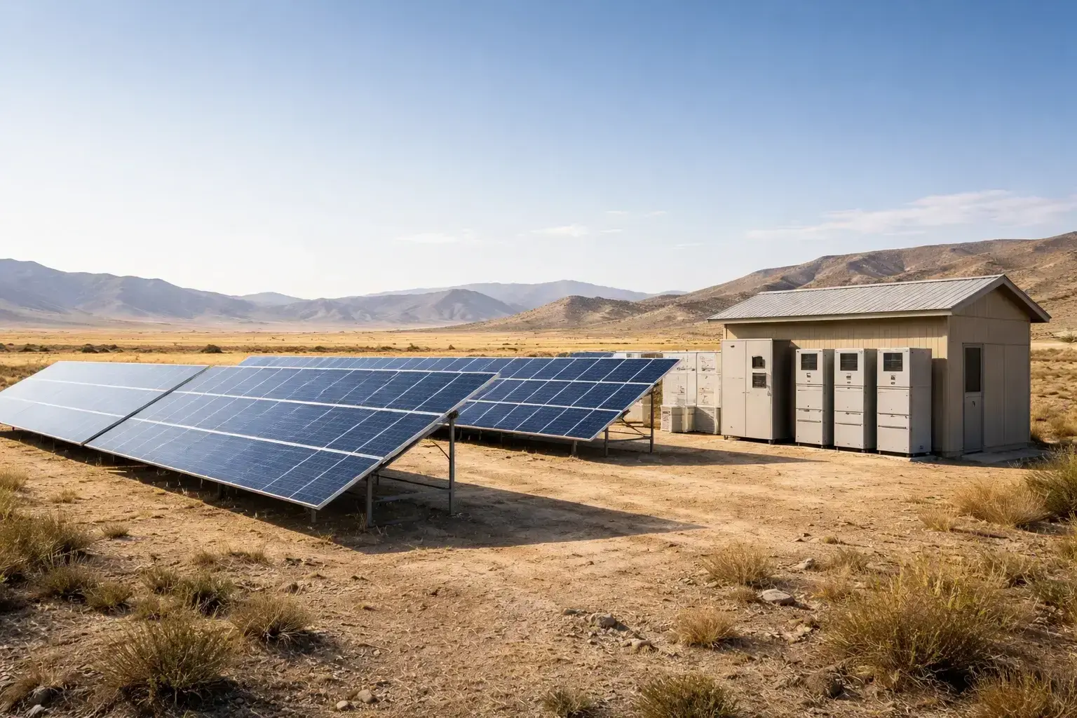 Off-grid солнечная электростанция под ключ