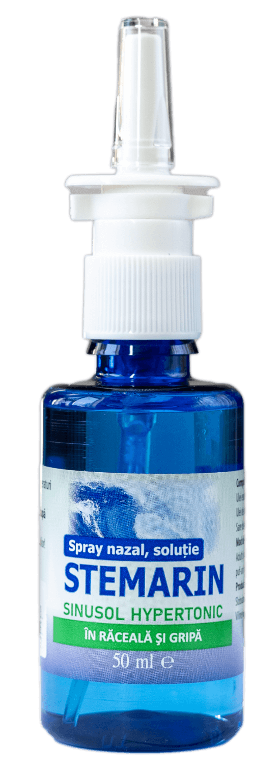 STEMARIN Sinusol Hypertonic спрей для носа при простуде на основе морской воды