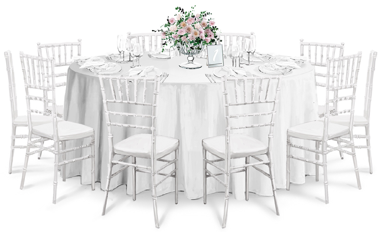 Весільне сервірування Київ