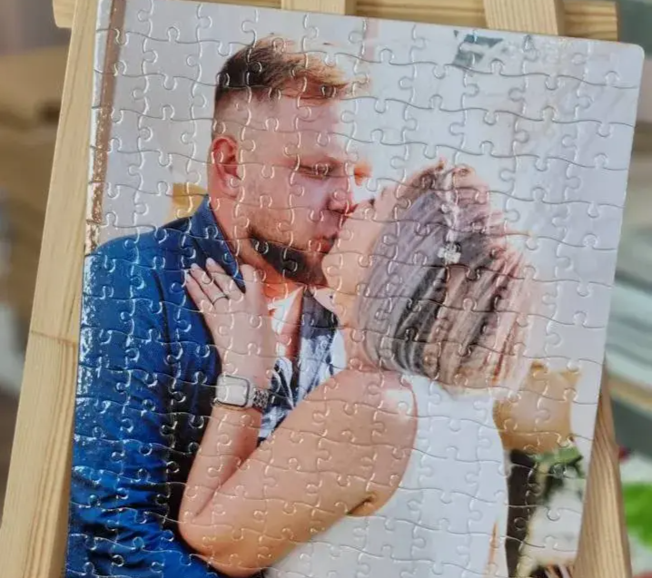 Крупний план деталей пазла
