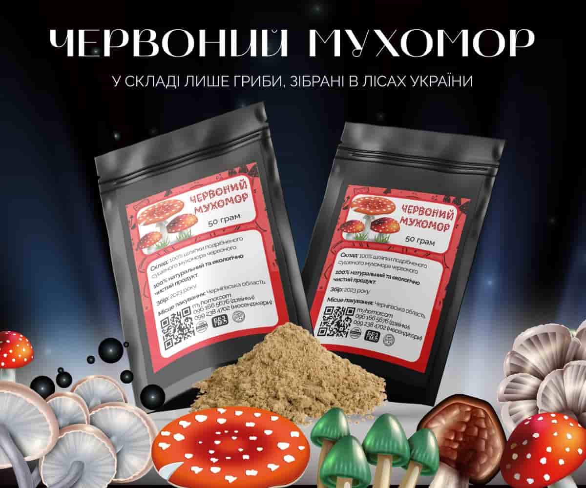 Мухомор красный в капсулах: где купить в Украине, эффекты и отзывы