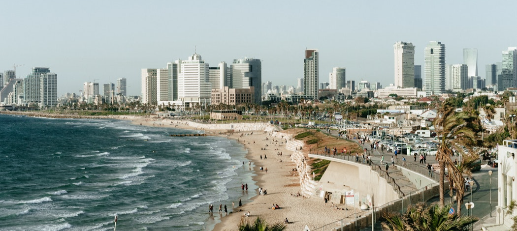 Tel Aviv skyline — photo by Anton Mislawsky