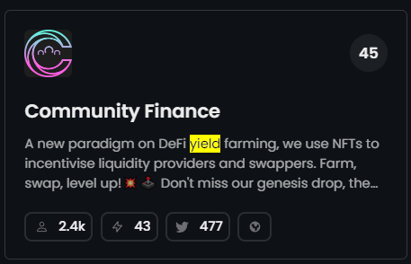Community Finance