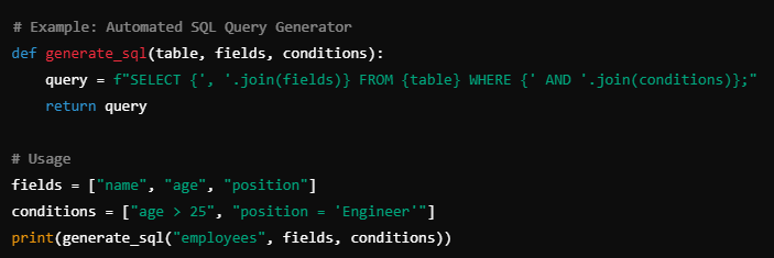 Ejemplo de código generativo con IA de Neurohelper