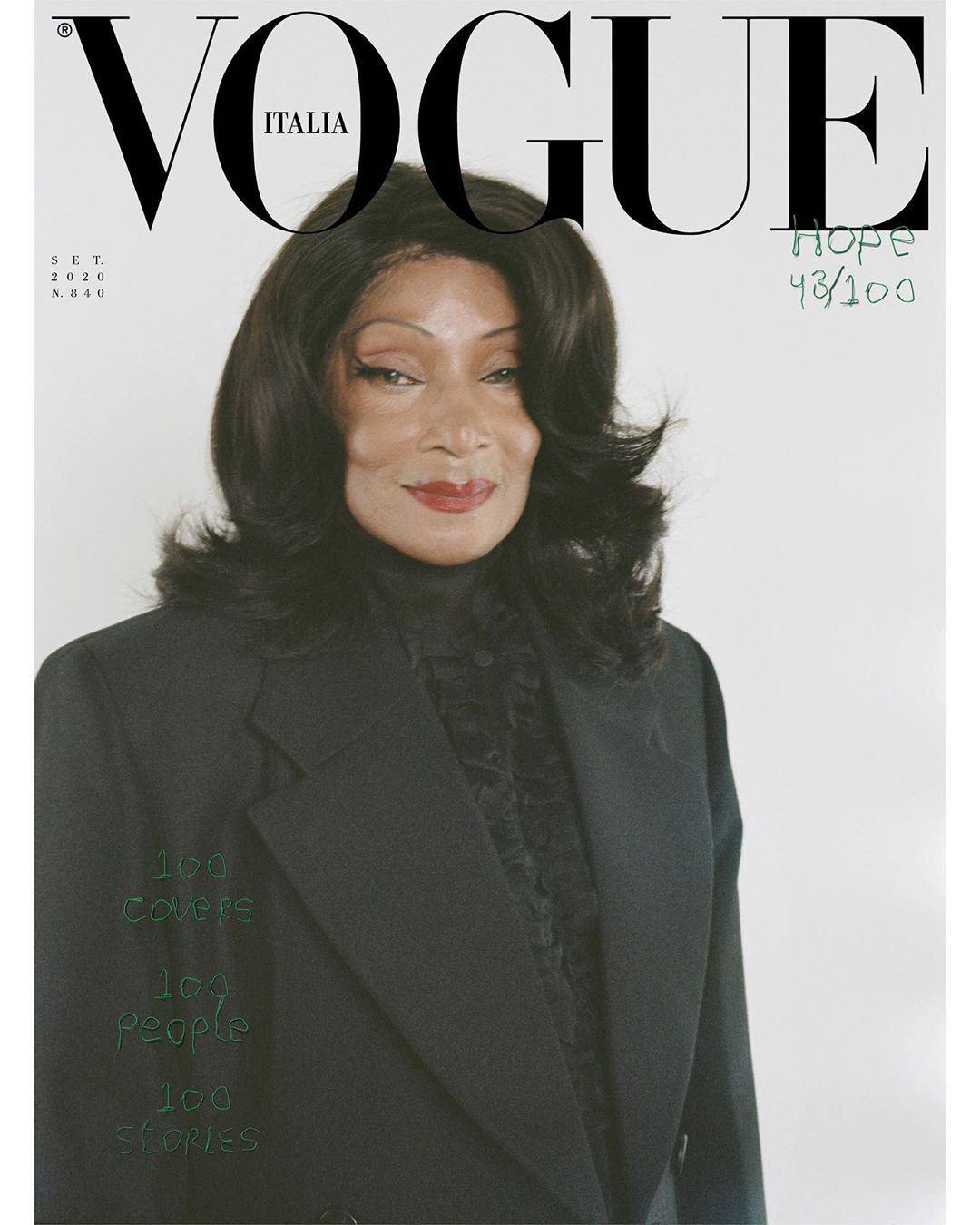 Новий номер Vogue Italia вийшов зі 100 обкладинками