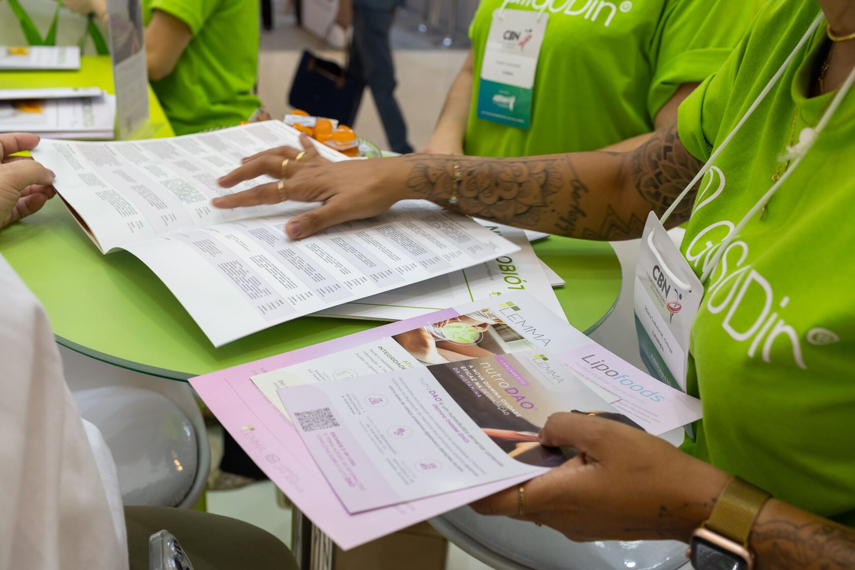 Imagem da LEMMA no evento do Congresso Brasileiro de Nutrologia junto com a Associação Brasileira de Nutrologia 