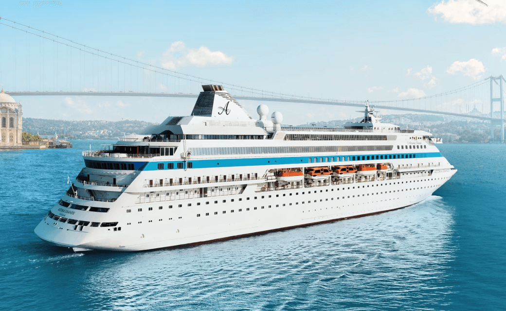 Photo of the Bitcoin Odyssey cruise ship