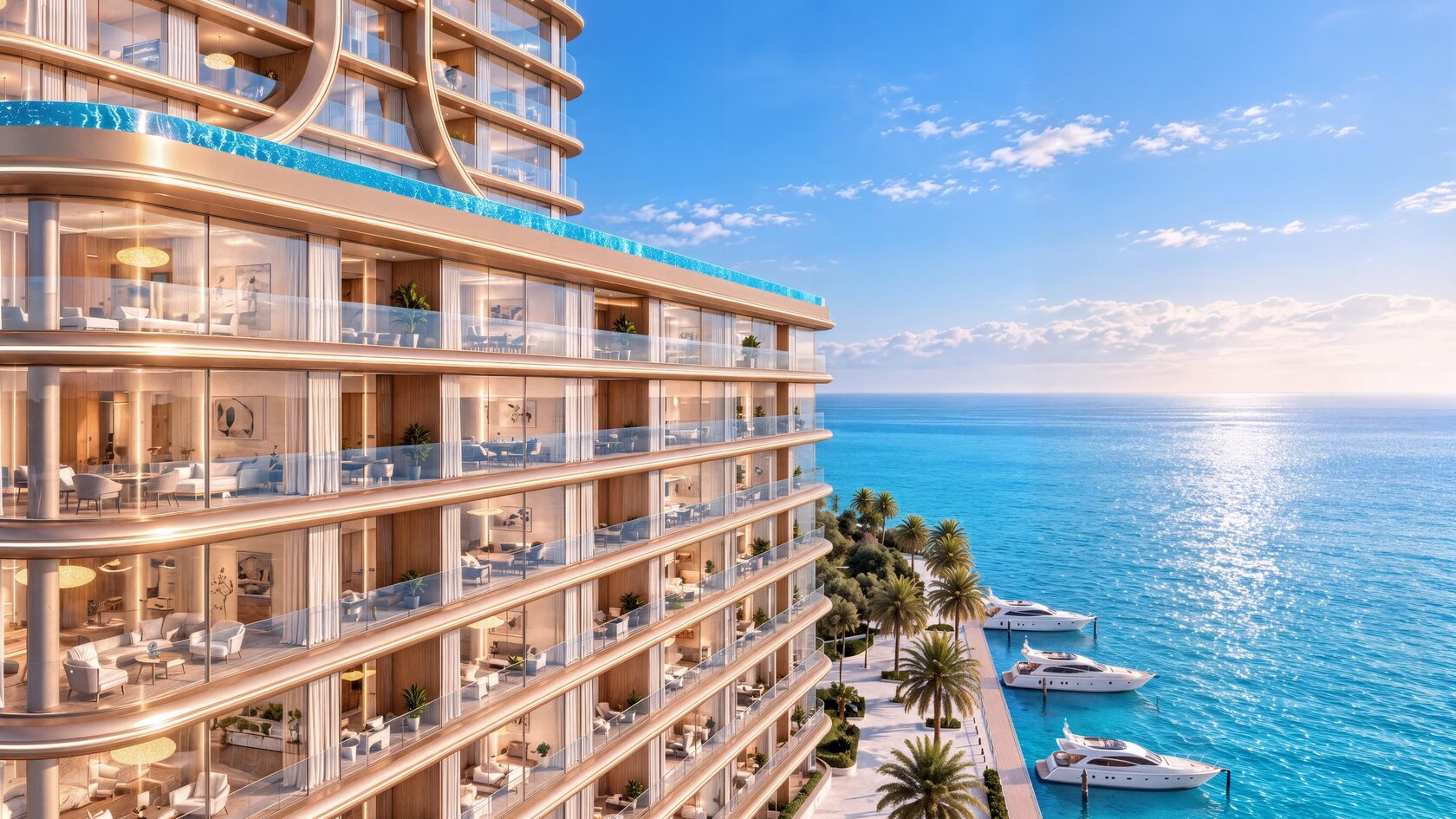 Waterfront residential tower artist’s impression